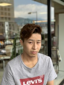 福岡県春日市 美容室 ART of hair アートオブヘアー ツーブロック + デジタルパーマ