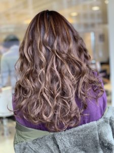 福岡県春日市 美容室 ART of hair アートオブヘアー 外国人風デザインパーマ + カラー