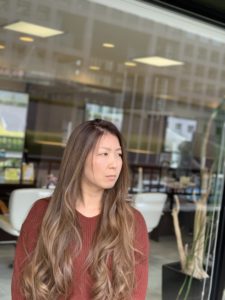 福岡県春日市 美容室 ART of hair アートオブヘアー オーダーメイド外国人風デザインカラー