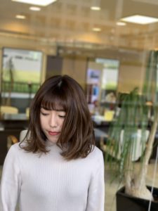 福岡県春日市 美容室 ART of hair アートオブヘアー オーダーメイド外国人風デザインカラー