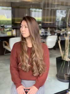 福岡県春日市 美容室 ART of hair アートオブヘアー オーダーメイド外国人風デザインカラー