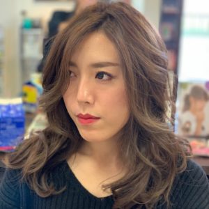 福岡県春日市 美容室 ART of hair アートオブヘアー 外国人風デザインカラー グレージュ