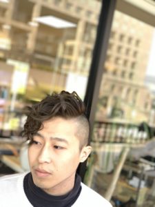 福岡県春日市 美容室 ART of hair アートオブヘアー オーダーメイドデザインカラー+メンズ デジタルパーマ
