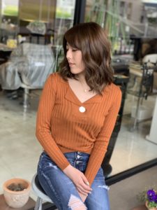 福岡県春日市 美容室 ART of hair アートオブヘアー サンライトデザインカラー