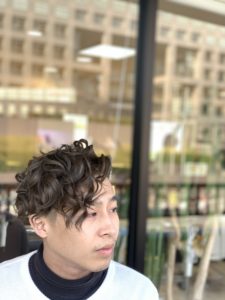 福岡県春日市 美容室 ART of hair アートオブヘアー オーダーメイドデザインカラー+メンズ デジタルパーマ