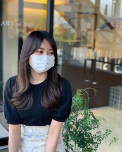 セミロング カラー アディクシーカラー カット 髪質改善 トリートメント オージュアトリートメント Aujua 髪型 福岡 南区 春日 春日市 大野城 大野城市 筑紫野 筑紫野市 太宰府 太宰府市 美容室 美容院 ヘアサロン ARTofhair ART of hair アートオブヘアー アートオブヘア 春日市美容室 福岡美容室 春日市カラー 福岡カラー 春日市アディクシーカラー 福岡アディクシーカラー 春日市カット 福岡美容室カラー 春日市美容室カラー