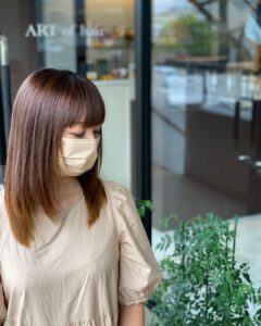 セミロング 髪型 縮毛矯正 ストレートパーマ パーマ 髪質改善トリートメント 髪質改善 トリートメント 春日市美容室 福岡美容室 大野城美容室 福岡 南福岡 春日 春日市 大野城 大野城市 筑紫野 筑紫野市 太宰府 市 美容室 美容院 ヘアサロン ARTofhair ART of hair アートオブヘアー アートオブヘア 春日市縮毛矯正 春日市ストレートパーマ 福岡縮毛矯正