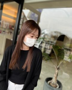 ヘアカラー ロングヘア 女性 エノグ ENOG ミルボン MILBON 福岡 春日 春日市 大野城 大野城市 筑紫野 筑紫野市 太宰府 太宰府市 美容室 美容院 ヘアサロン ARTofhair ART of hair アートオブヘアー アートオブヘア 近くの美容室