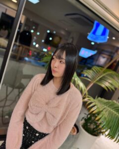 酸性ストレート セミロング 福岡美容室 美容室 美容院 女性 髪型 ヘアサロン ARTofhair ART of hair アートオブヘアー アートオブヘア