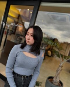 ヘアカラー エノグ ENOG セミロングヘア 女性 福岡 春日 春日市 大野城 大野城市 筑紫野 筑紫野市 太宰府 太宰府市 美容室 美容院 ヘアサロン ARTofhair ART of hair アートオブヘアー アートオブヘア 近くの美容室