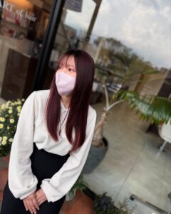 酸性ストレート 髪質改善トリートメント ロングヘア 福岡美容室 美容室 美容院 女性 髪型 ヘアサロン ARTofhair ART of hair アートオブヘアー アートオブヘア