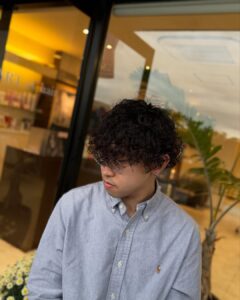 ハードスパイラルパーマ パーマ メンズ 福岡 南福岡 春日 春日市 大野城 大野城市 筑紫野市 太宰府市 美容室 美容院 ヘアサロン ARTofhair ART of hair アートオブヘアー アートオブヘア 春日市美容室 大野城市美容室 近くの美容室