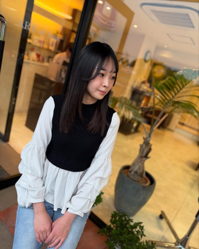 酸性ストレート 髪質改善トリートメント ロングヘア 福岡美容室 美容室 美容院 女性 髪型 ヘアサロン ARTofhair ART of hair アートオブヘアー アートオブヘア