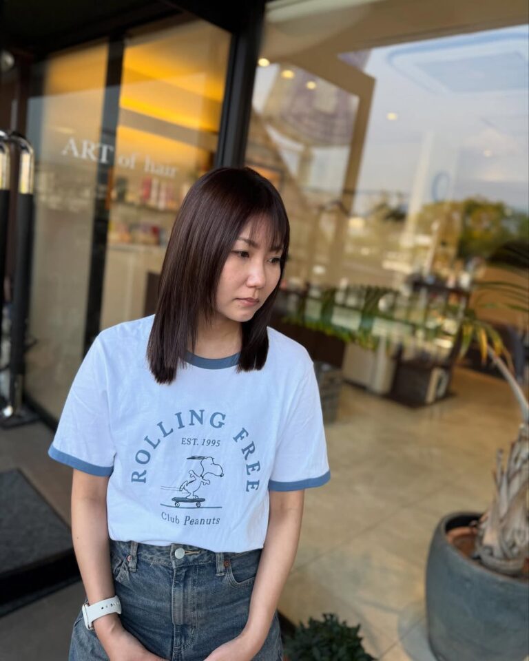 ブリーチなし ダブルカラー ヘアカラー エノグ ENOG ボブ 女性 福岡 春日 春日市 大野城 大野城市 筑紫野 筑紫野市 太宰府 太宰府市 美容室 美容院 ヘアサロン ARTofhair ART of hair アートオブヘアー アートオブヘア 近くの美容室