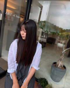 酸性ストレート 髪質改善トリートメント ロングヘア 福岡美容室 美容室 美容院 女性 髪型 ヘアサロン ARTofhair ART of hair アートオブヘアー アートオブヘア