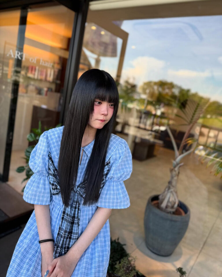 酸性ストレート 髪質改善トリートメント ロングヘア 福岡美容室 美容室 美容院 女性 髪型 ヘアサロン ARTofhair ART of hair アートオブヘアー アートオブヘア