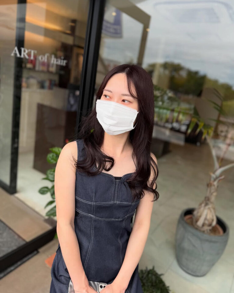 コテ巻き風 デジタルパーマ パーマ 女性 髪型 ロングヘア 春日市美容室 福岡美容室 大野城美容室 福岡 南福岡 春日 春日市 大野城 大野城市 筑紫野 筑紫野市 美容室 美容院 ヘアサロン ARTofhair ART of hair アートオブヘアー アートオブヘア 春日市パーマ