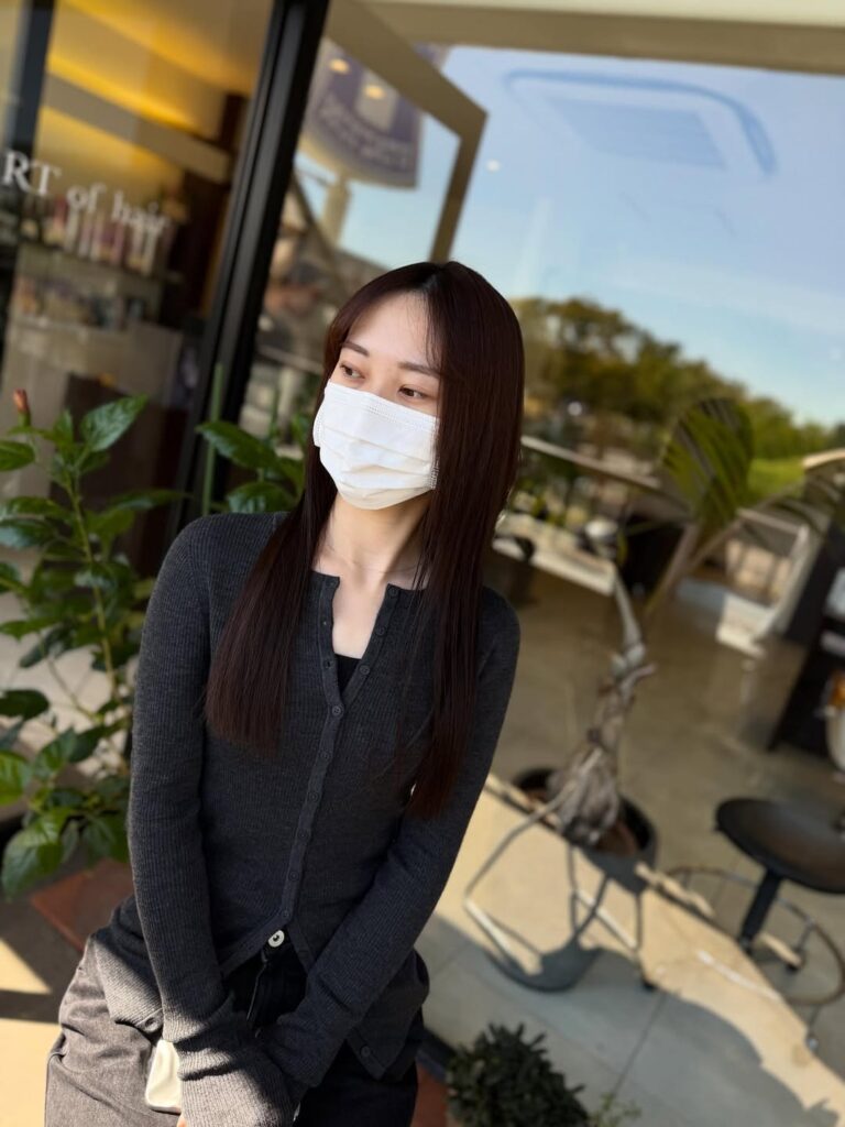酸性ストレート 髪質改善トリートメント ロングヘア 福岡美容室 美容室 美容院 女性 髪型 ヘアサロン ARTofhair ART of hair アートオブヘアー アートオブヘア
