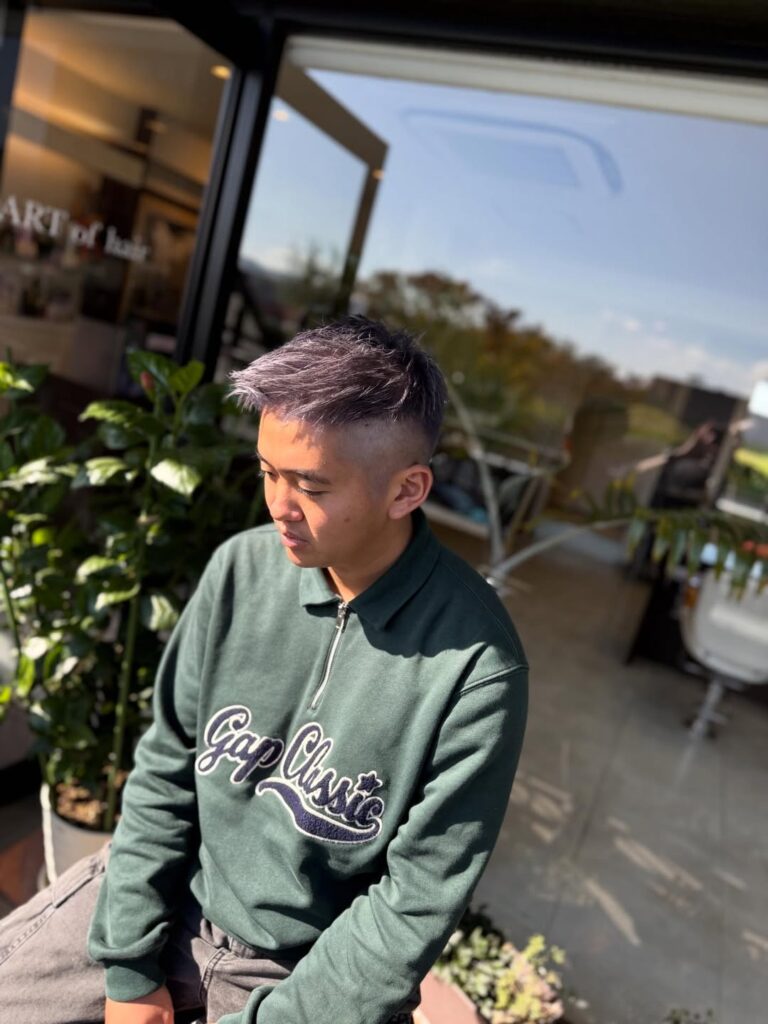 メンズ ヘアカラー ブリーチ2回 アディクシーカラー ベリーショートヘア 春日市美容室 春日美容室 福岡 人気 近くの美容室 福岡ヘアカラー 春日ヘアカラー 春日市ヘアカラー 大野城ヘアカラー 大野城市ヘアカラー 筑紫野ヘアカラー 筑紫野市ヘアカラー 太宰府ヘアカラー 太宰府市ヘアカラー 美容室 美容院 ヘアサロン ARTofhair ART of hair アートオブヘアー アートオブヘア