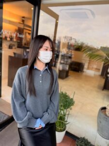ブリーチなし ダブルカラー milbon ミルボン ヘアカラー ロングヘア 女性 福岡 春日 春日市 大野城 大野城市 筑紫野 筑紫野市 太宰府 太宰府市 美容室 美容院 ヘアサロン ARTofhair ART of hair アートオブヘアー アートオブヘア 近くの美容室