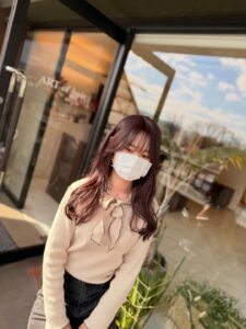 ノンブリーチダブルカラー milbon ミルボン ヘアカラー セミロングヘア 女性 福岡 春日 春日市 大野城 大野城市 筑紫野 筑紫野市 太宰府 太宰府市 美容室 美容院 ヘアサロン ARTofhair ART of hair アートオブヘアー アートオブヘア 近くの美容室