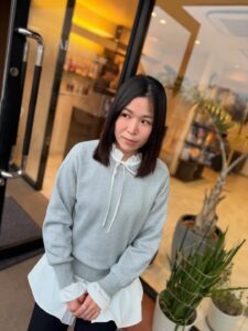 酸性ストレート 髪質改善トリートメント ミディアムヘア 福岡美容室 美容室 美容院 女性 髪型 ヘアサロン ARTofhair ART of hair アートオブヘアー アートオブヘア