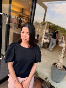 酸性ストレート 髪質改善トリートメント ミディアムヘア 福岡美容室 美容室 美容院 女性 髪型 ヘアサロン ARTofhair ART of hair アートオブヘアー アートオブヘア